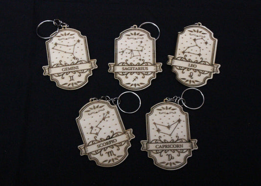 Keychains - Zodiac Signs