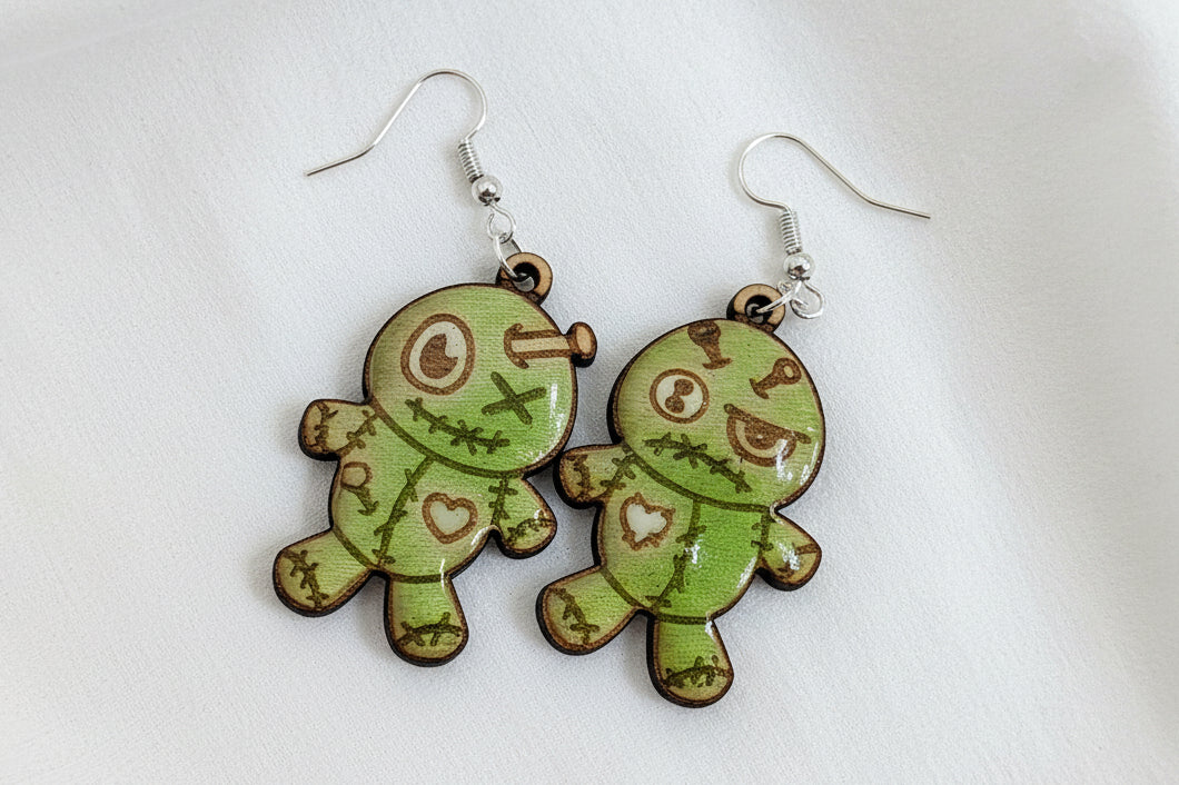 Halloween Doll Earrings