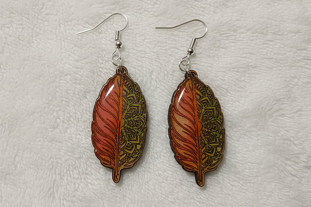 Fall Leaf Earrings