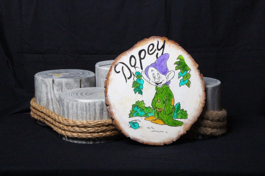 "Dopey" of the Seven Dwarfs