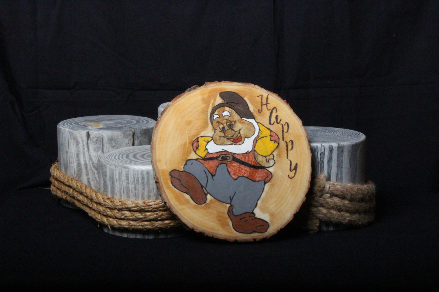 'Happy' of the Seven Dwarfs