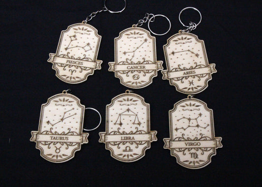 Keychains - Zodiac Signs