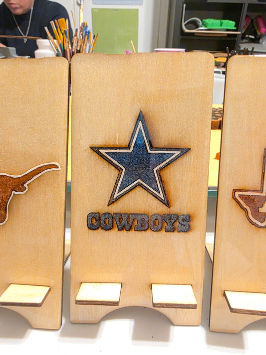 Cowboys Phone Holder