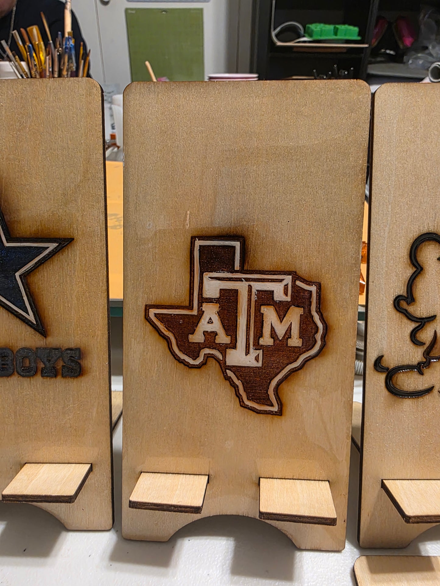 Tx A&M Phone Holder